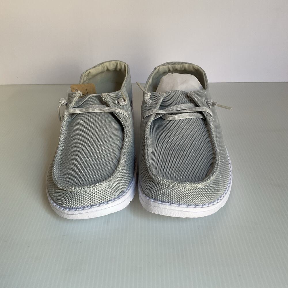 Drope Kate  Shoes Ice Grey Size 9M Men’s Lightweight Comfort Casual Loafers - Picture 3 of 11